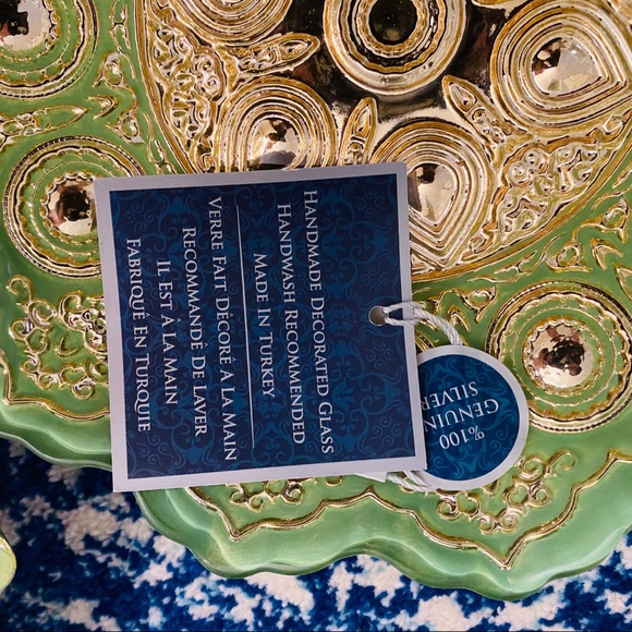 NEW HandMade Genuine Silver Decor Dish - Picture 4 of 4